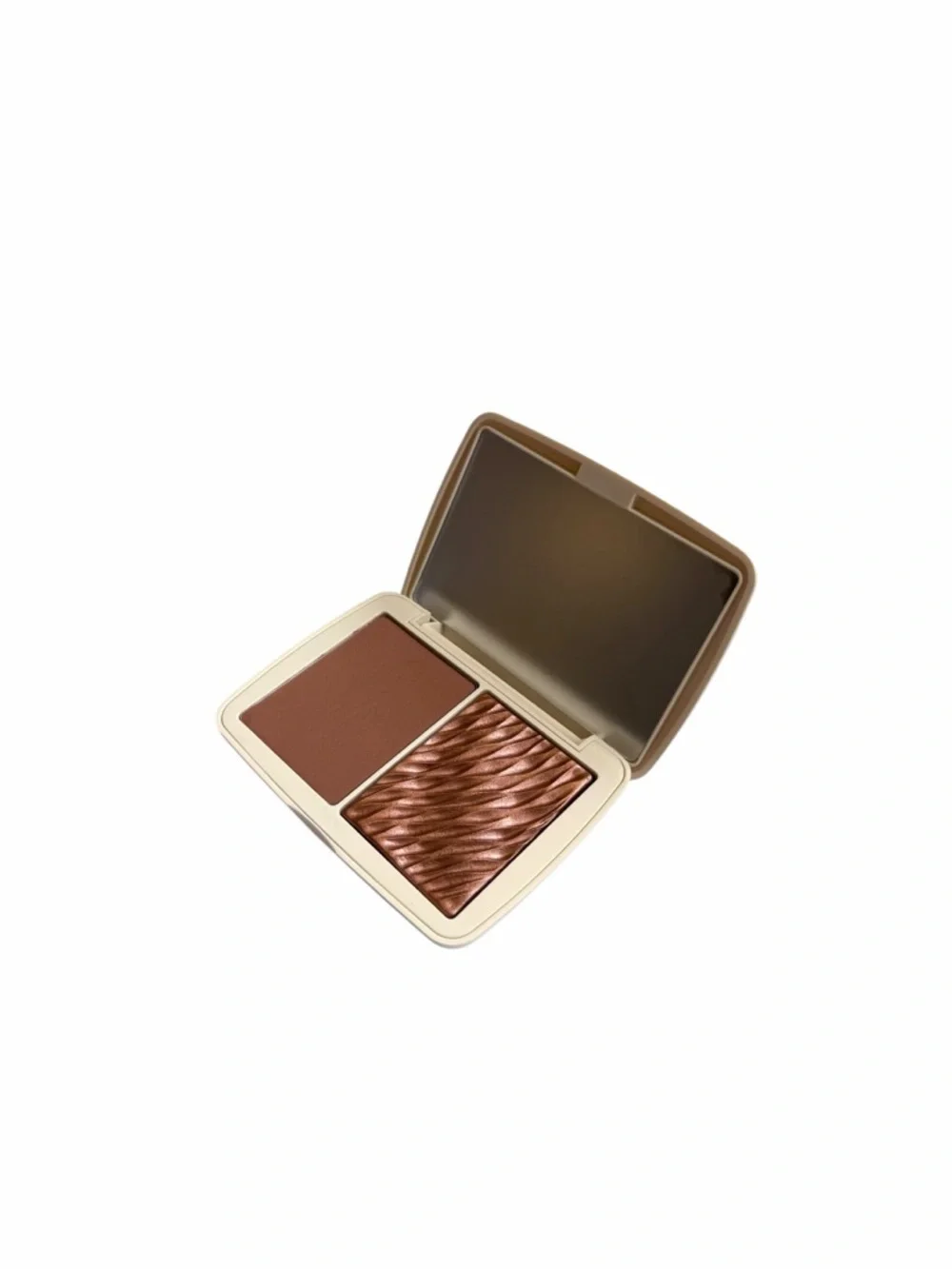 Cover FX Monochromatic Bronzer & Shimmer Duo - Suntan Bronze Full Size NEW